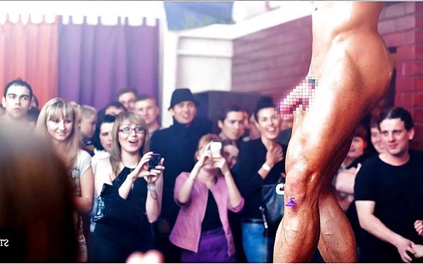 22P Real Stripp Show of Naked DJ (CFNM) III