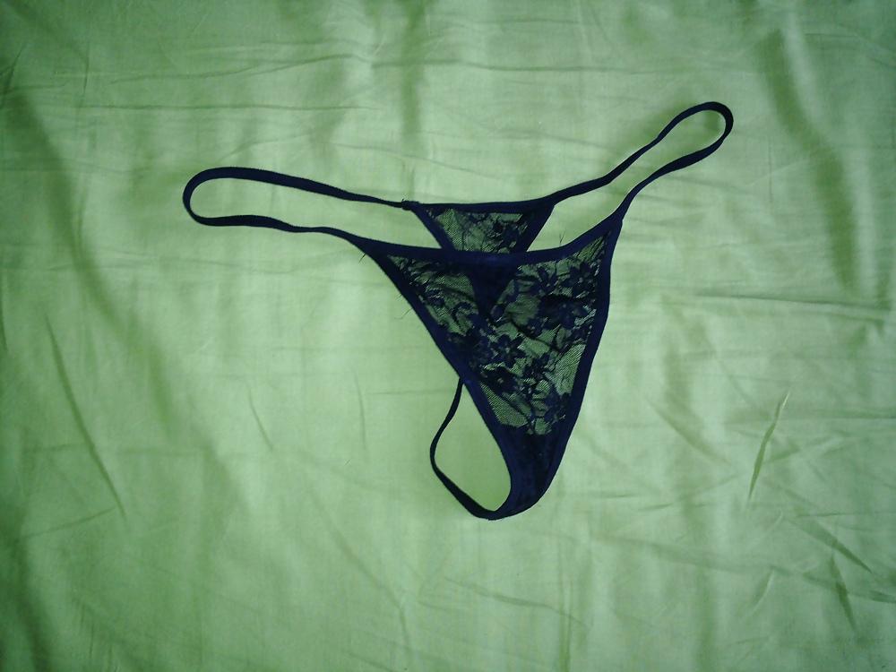 25P Fun with GF's bra and panties