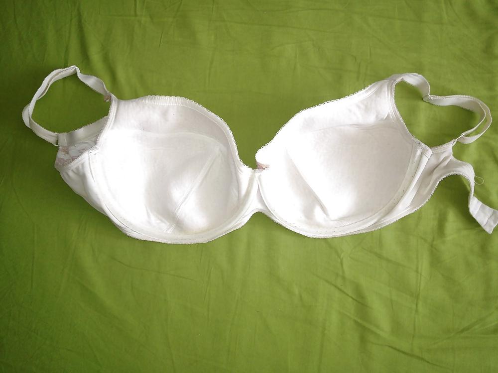 25P Fun with GF's bra and panties