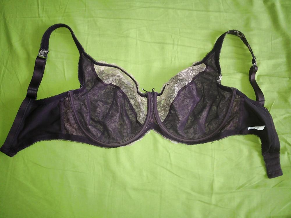 25P Fun with GF's bra and panties