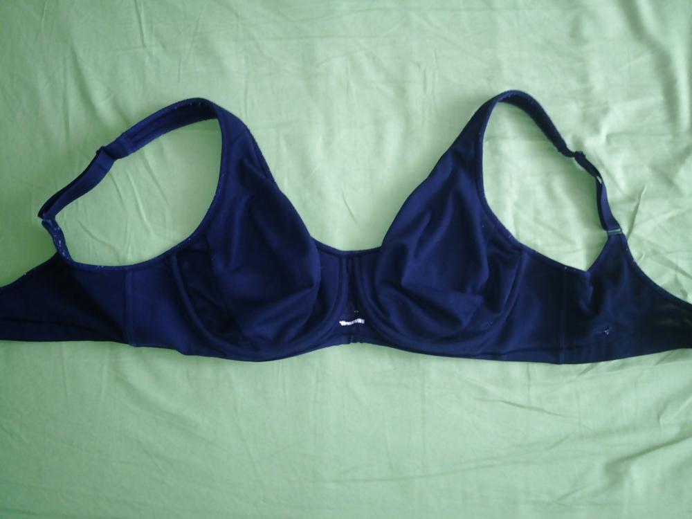 25P Fun with GF's bra and panties