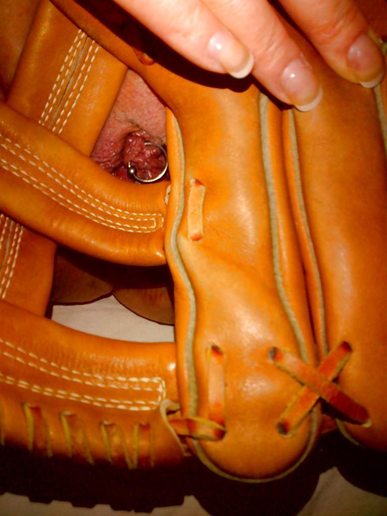 17P Baseballhandschuhe und Titten