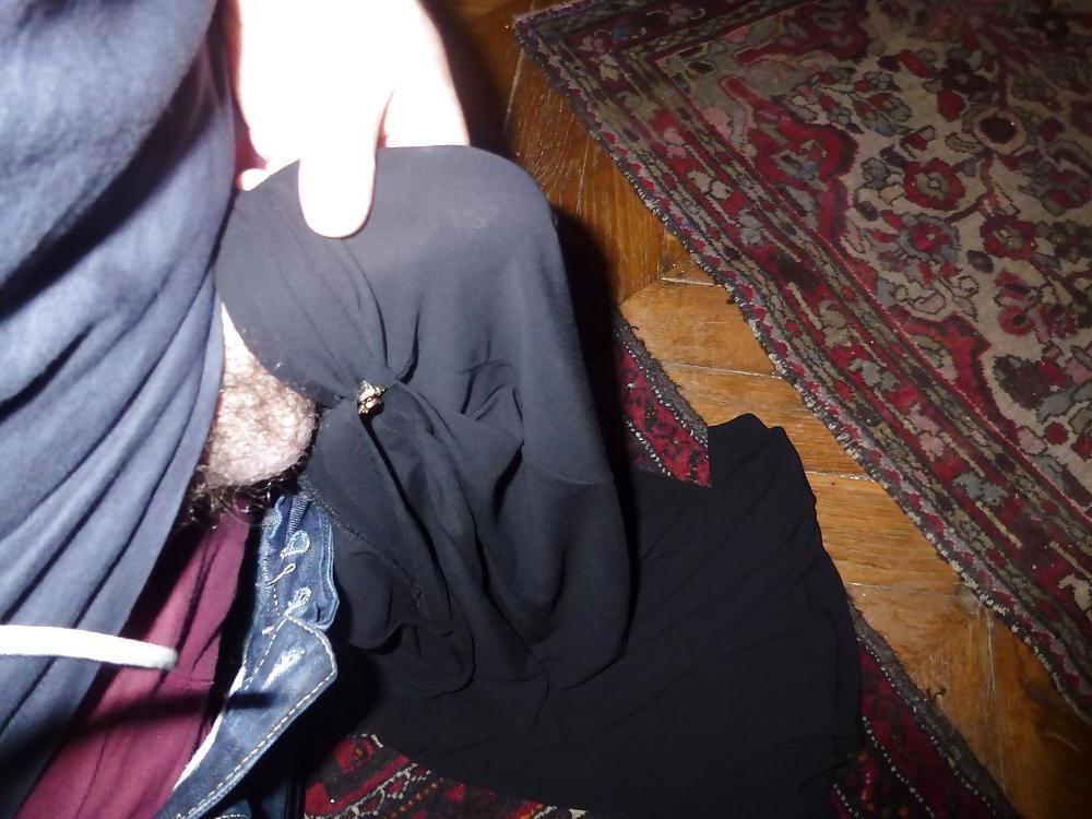 25P Cum on my Mother inLaw Black Dress and Panties