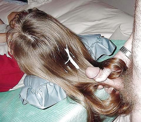 14P Cum On Hair