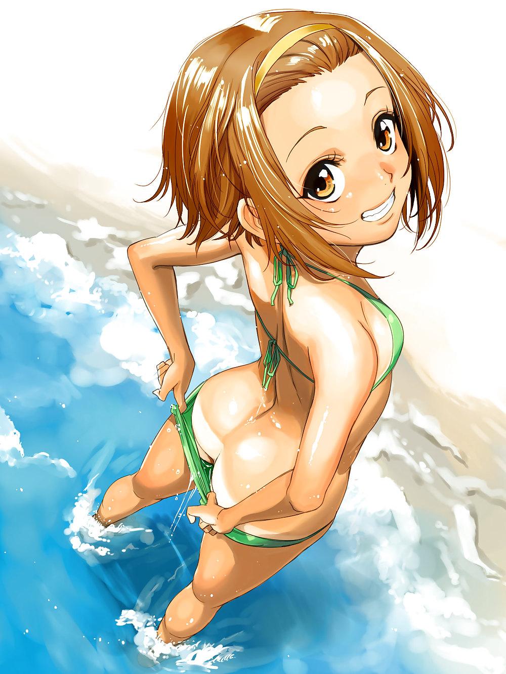 25P Anime girl best ass