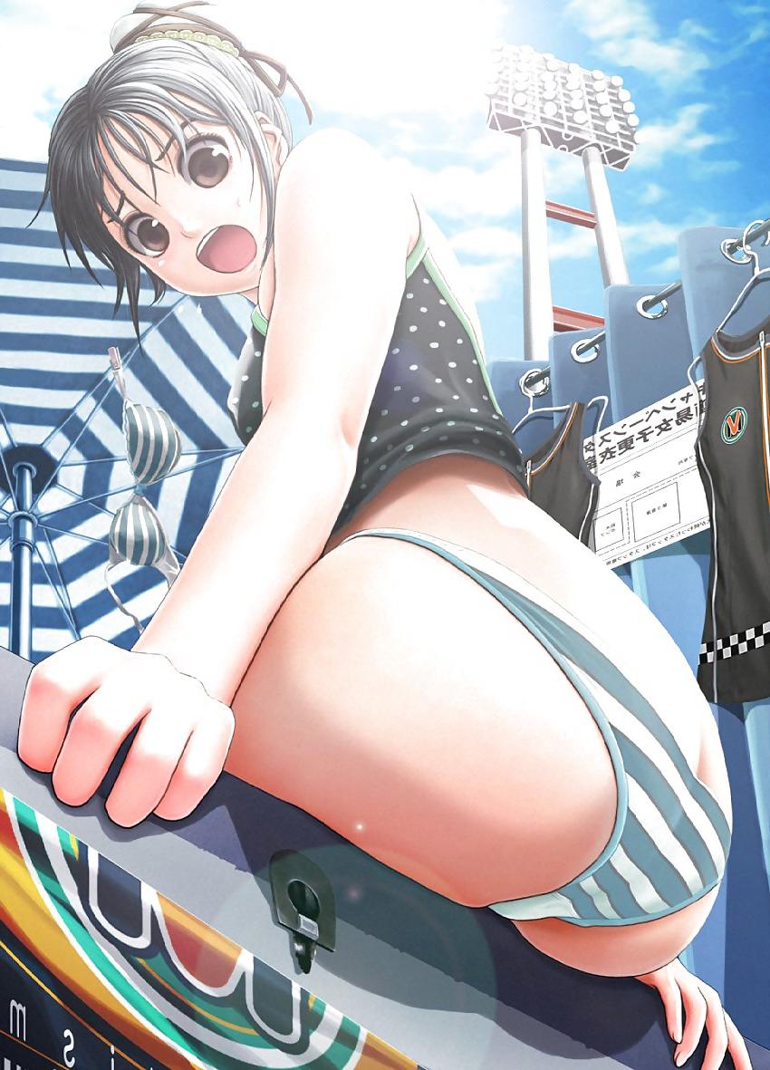 25P Anime girl best ass