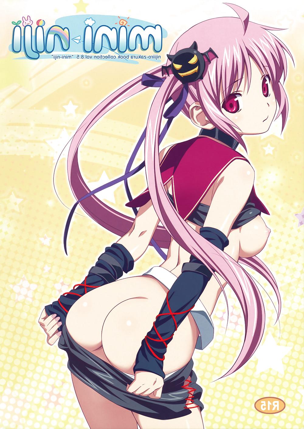 25P Anime girl best ass