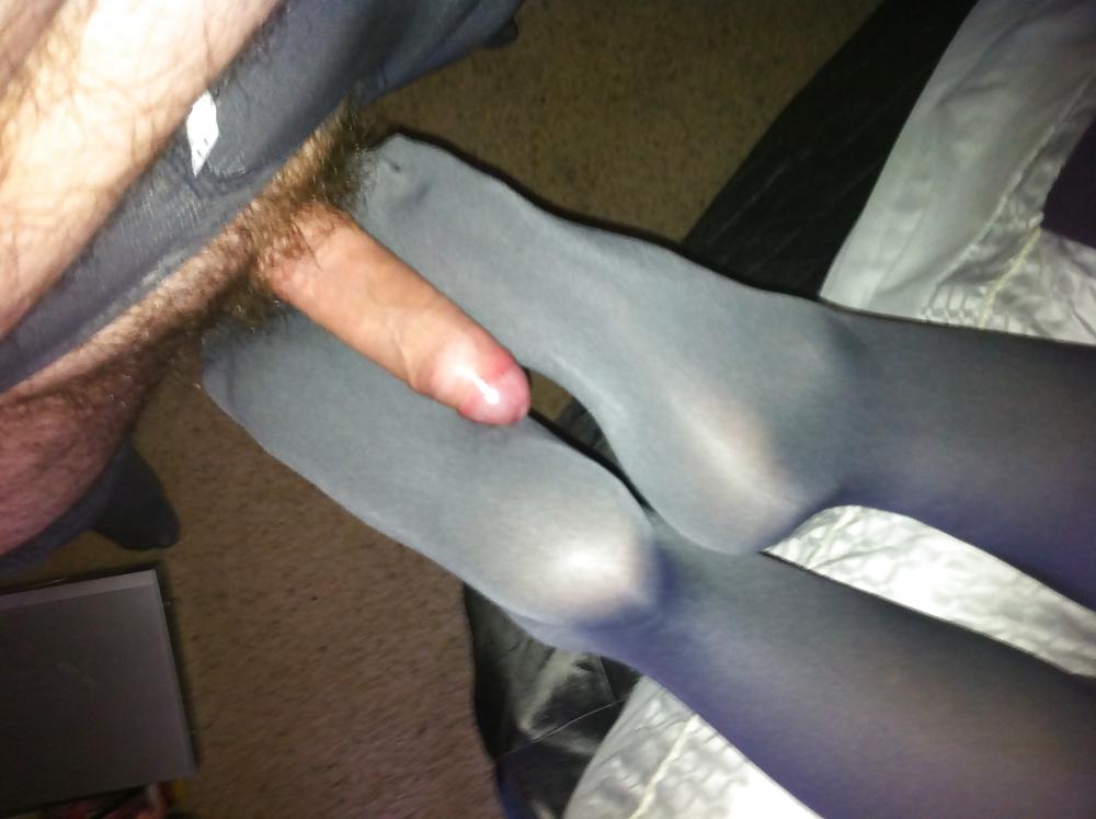 5P Cum on Pantyhose