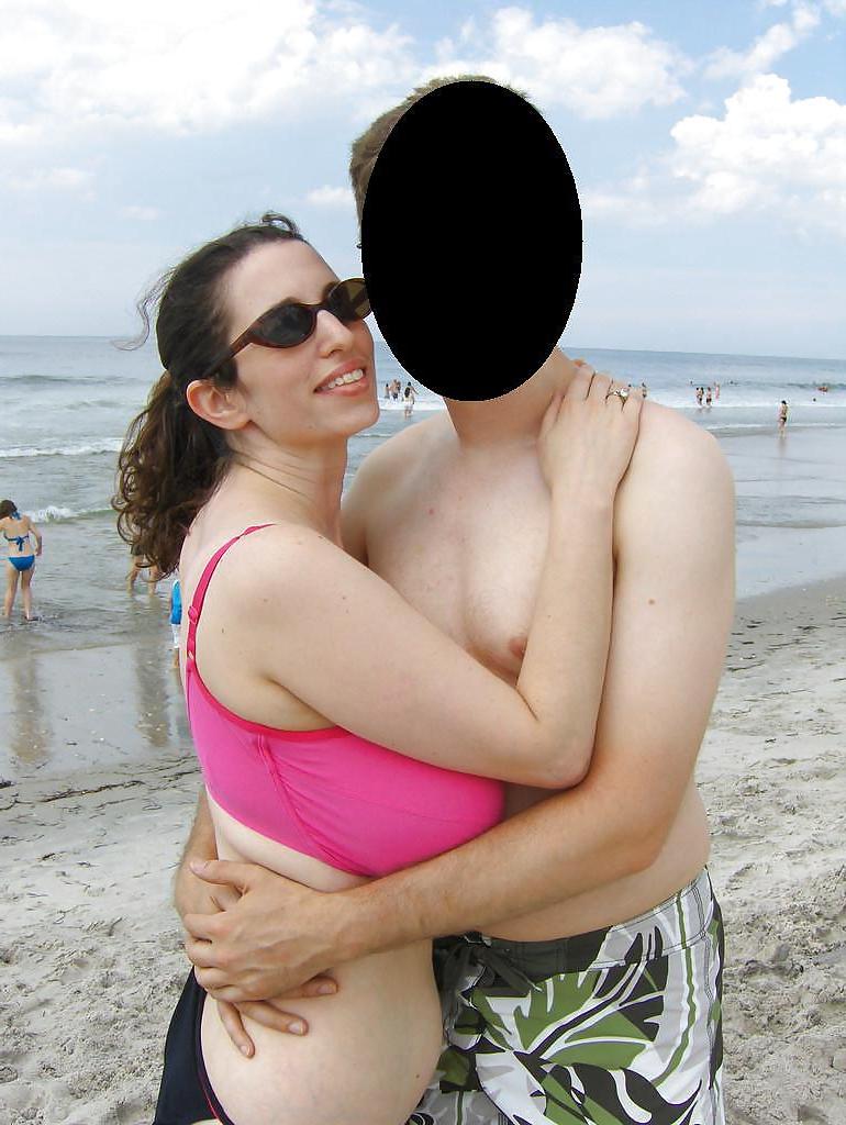 14P Unbekannte Frau - BH und Bikini