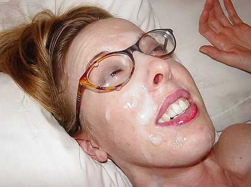 25P CUM ON GLASSES: TEENS & MILFS TAKE A LOAD OF CUM