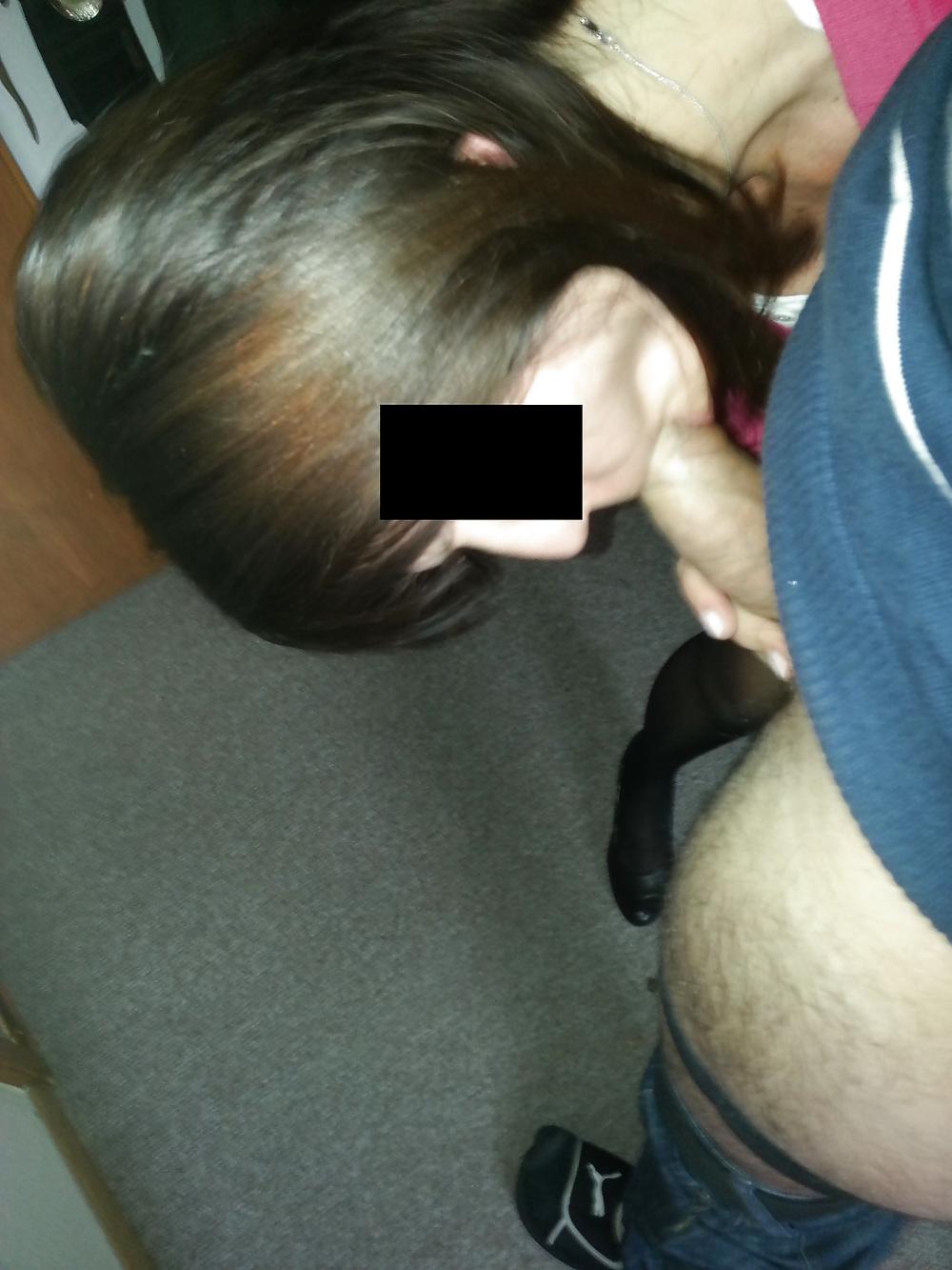 9P Cheating with my 44 year old Colleague in black Stockings