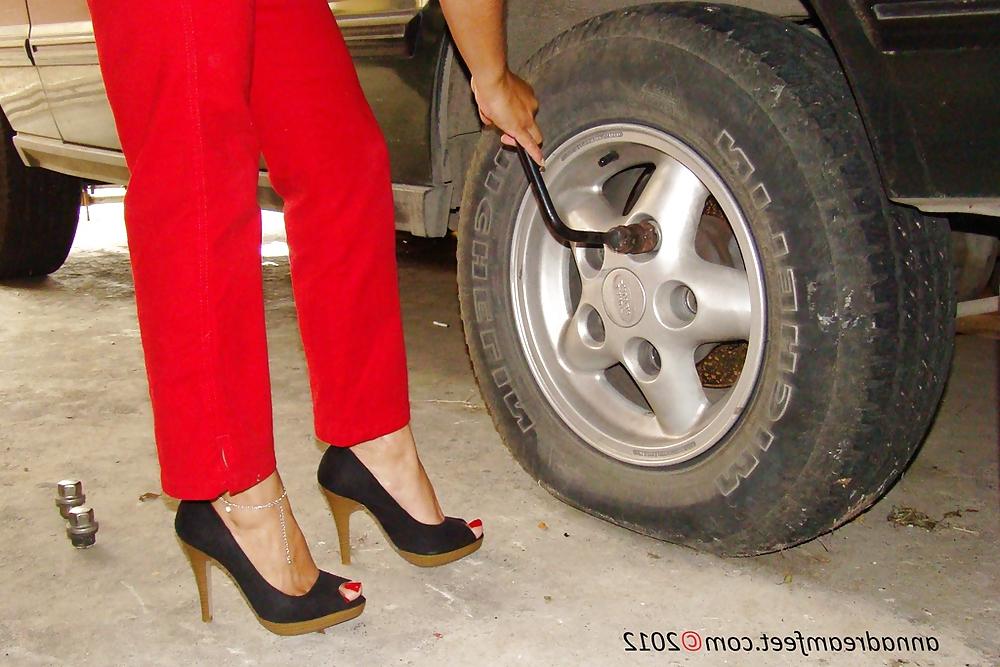 23P Pretty feet in heels 9