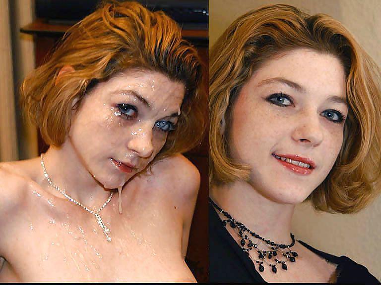 17P Before after cumshot 