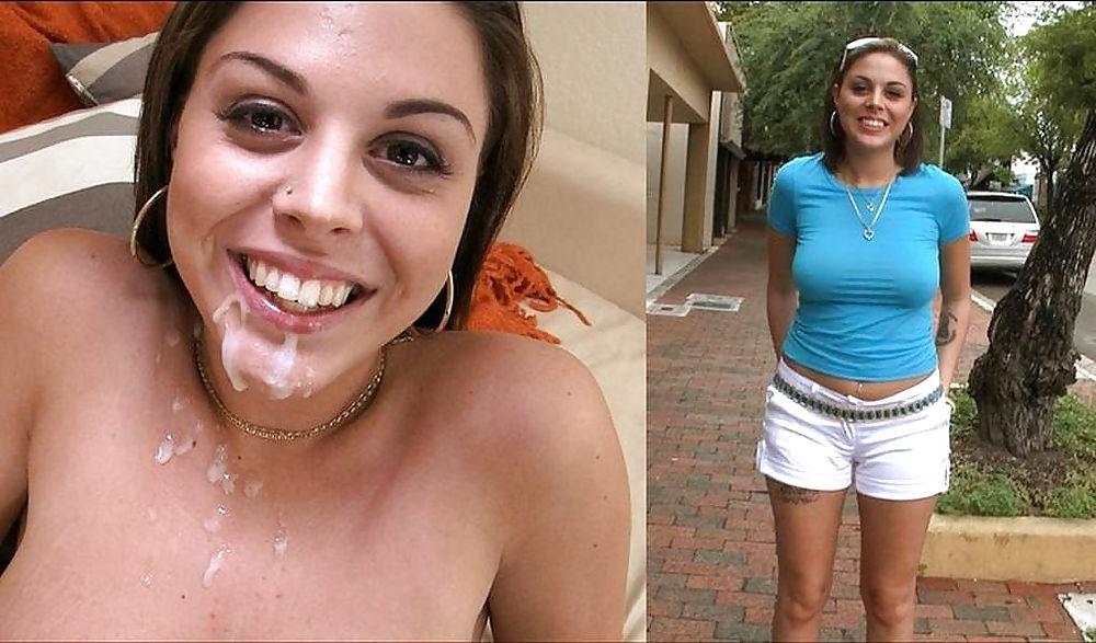 17P Before after cumshot 