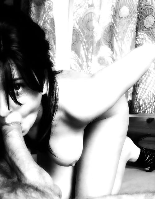 25P Blowjob (B&W)
