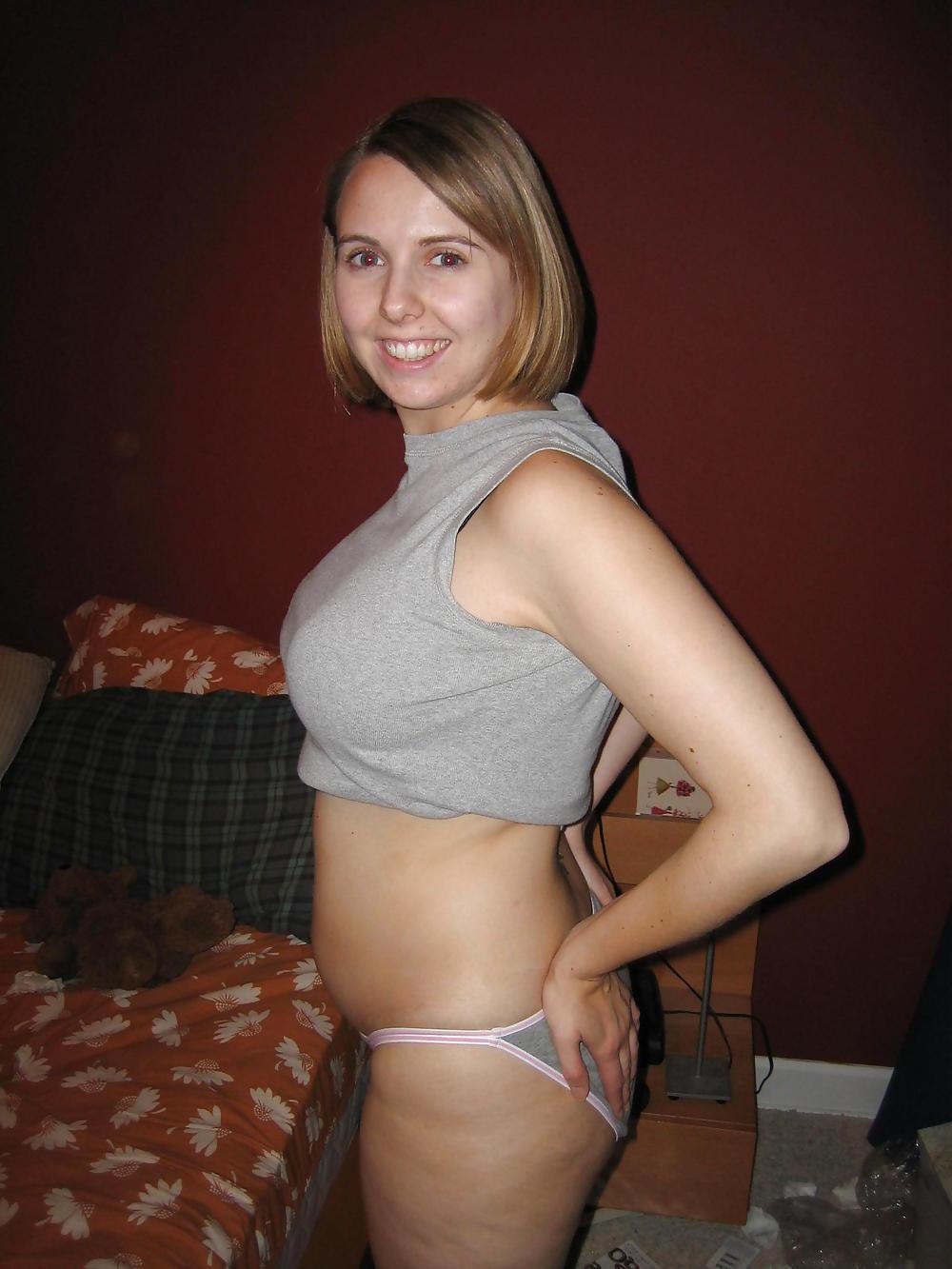 24P Pregnant Blonde