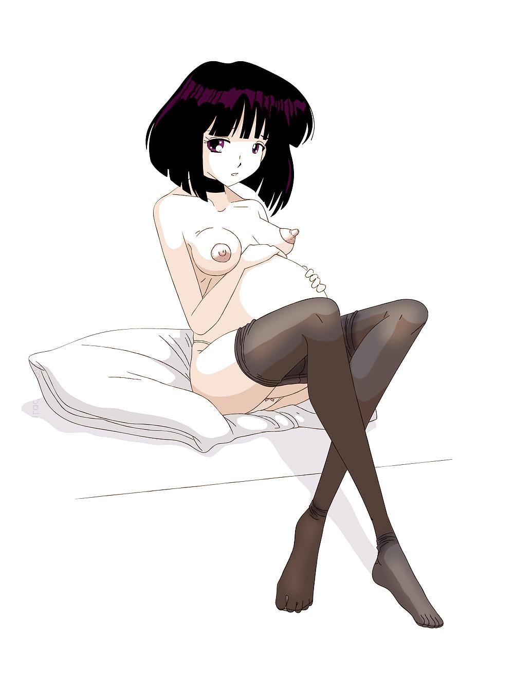 18P Pregnant Sailor Moon Girls