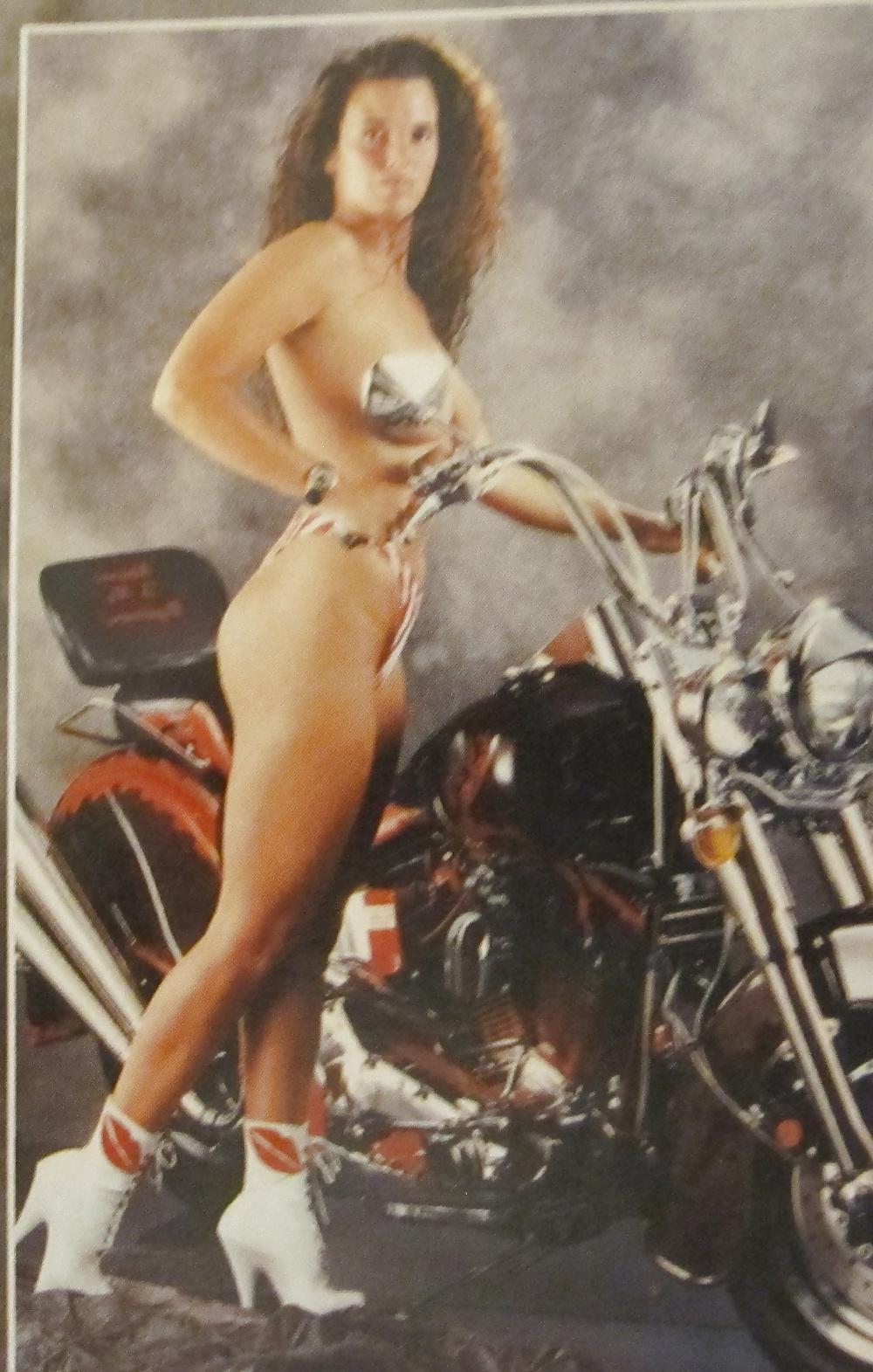 12P Biker Slut Nikki from Outlaw Biker Mag, 1998 