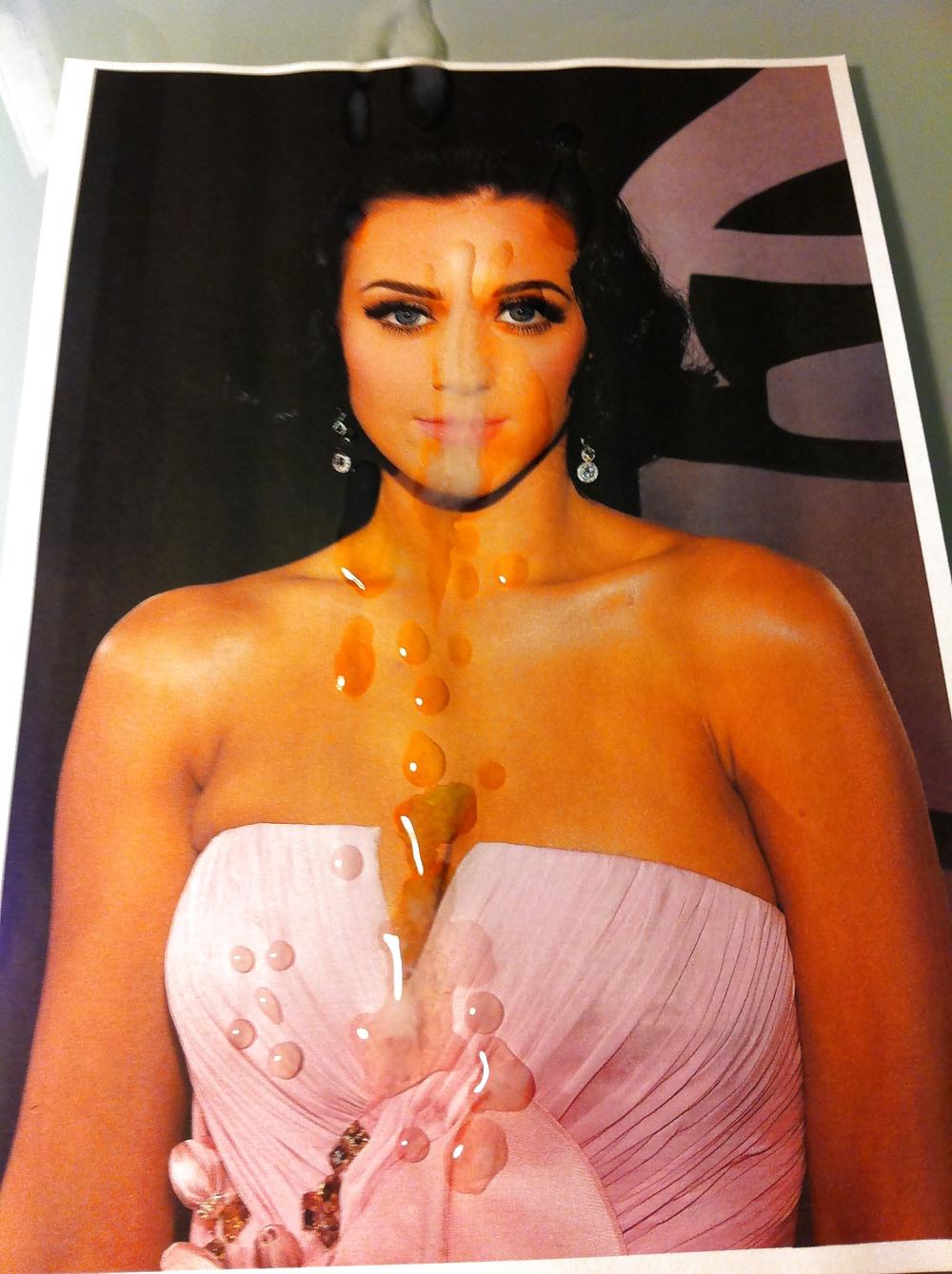 4P Cum on Katy Perry!