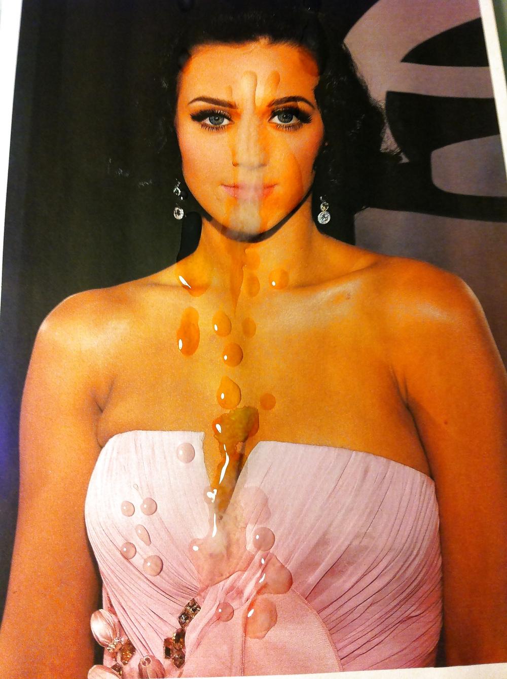 4P Cum on Katy Perry!