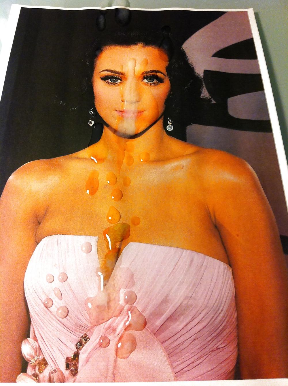 4P Cum on Katy Perry!
