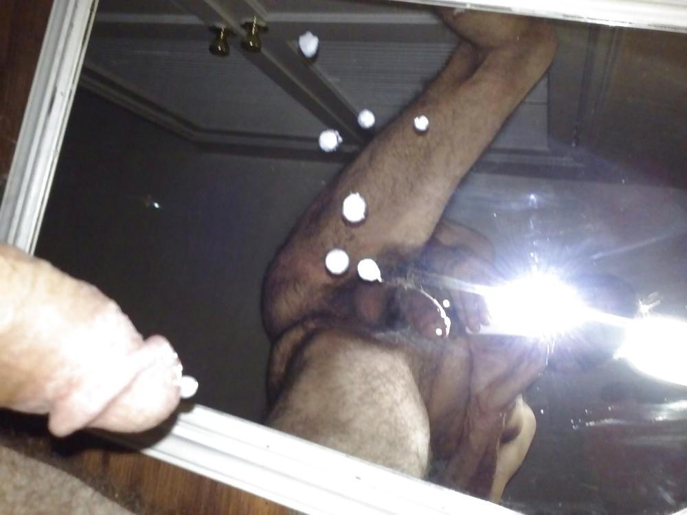 5P More Cum On The Mirror