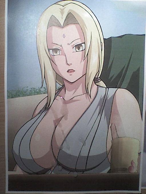 5P Cum On Tsunade (Naruto) 
