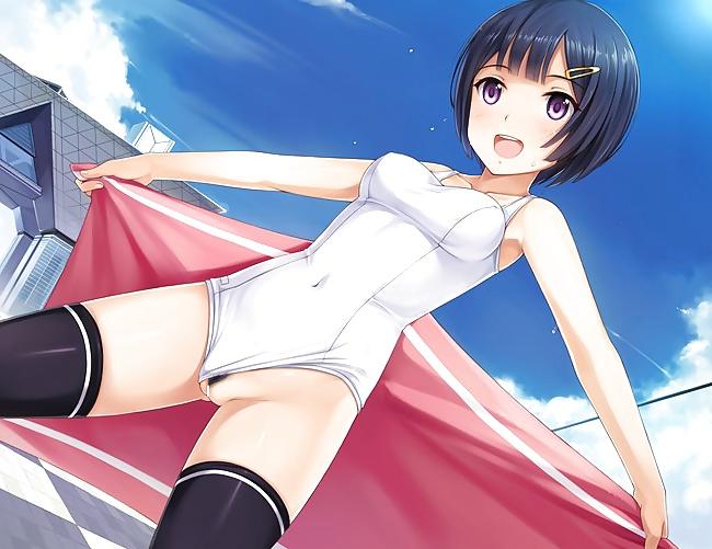 15P Anime Hentai Girls Flashing 3