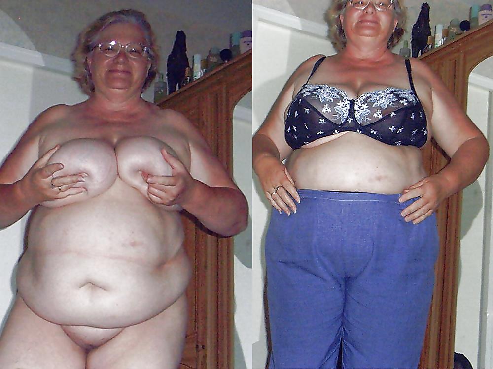24P Grannies in their bra and knickers6