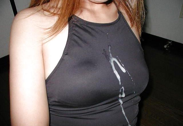 13P Cum on Clothes.