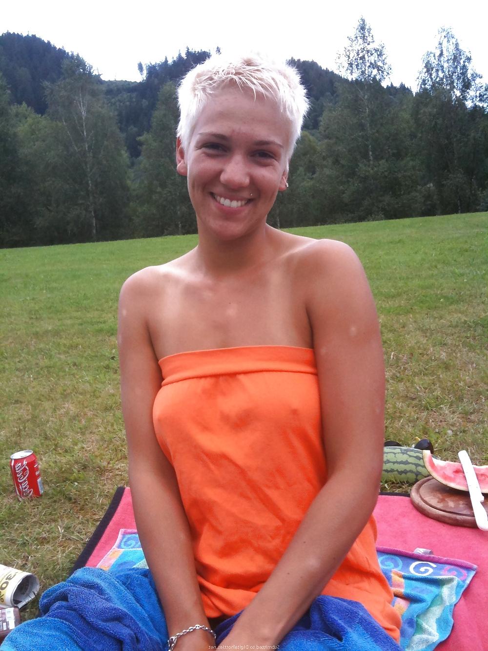 25P Short haired cunt