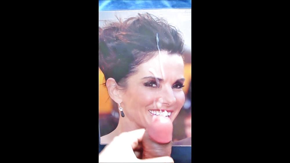 23P Sandra Bullock Cum