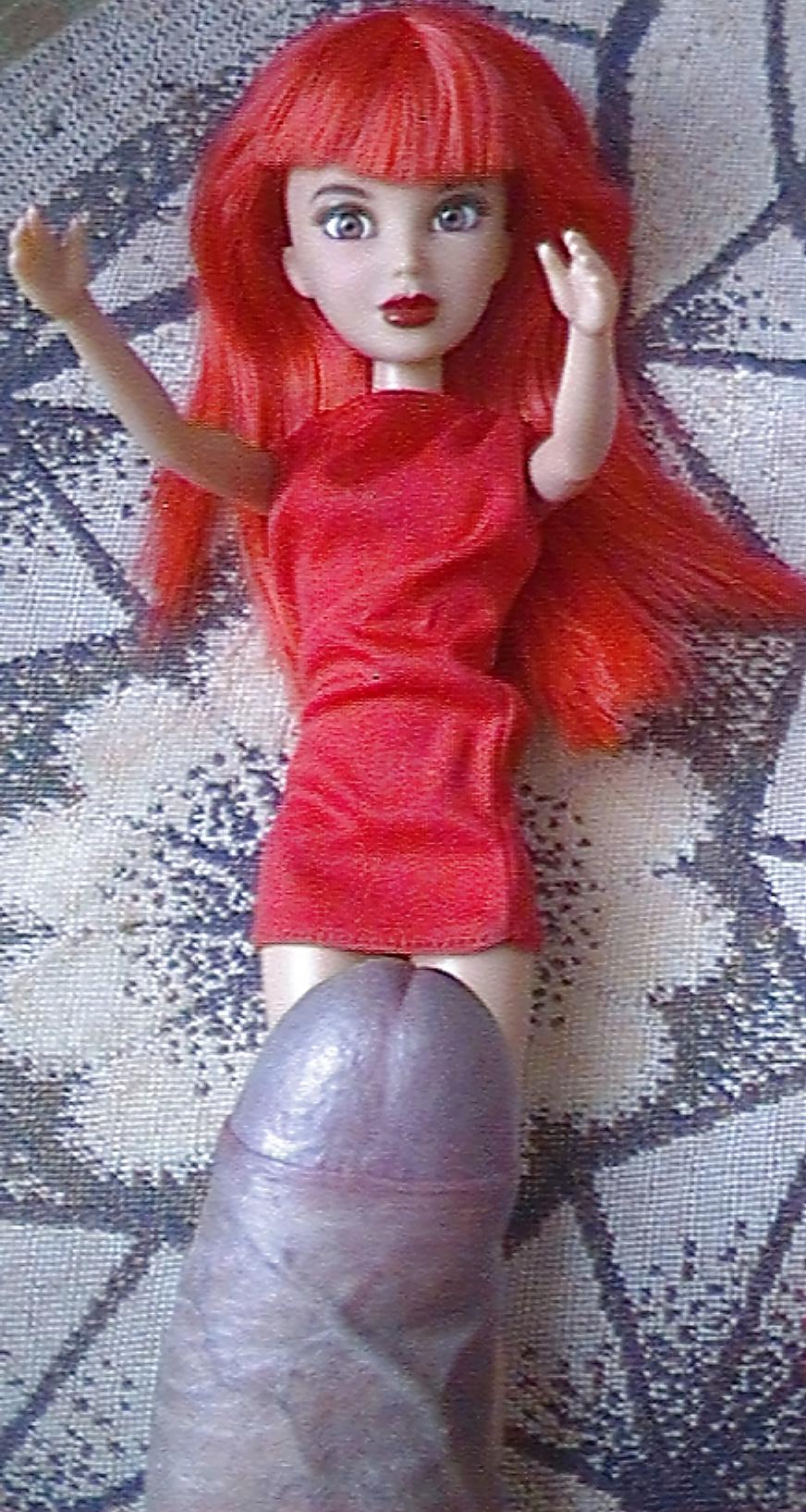 25P Cum on dolls 6