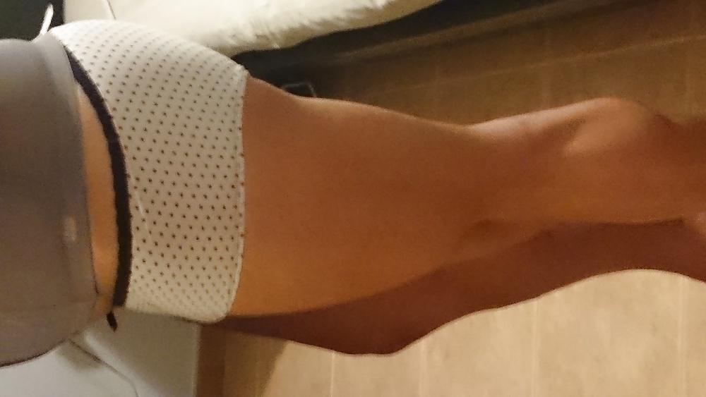 25P My girdle and transparent panties 