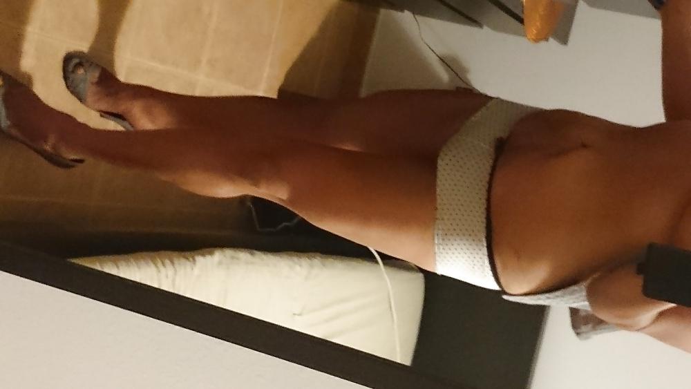 25P My girdle and transparent panties 