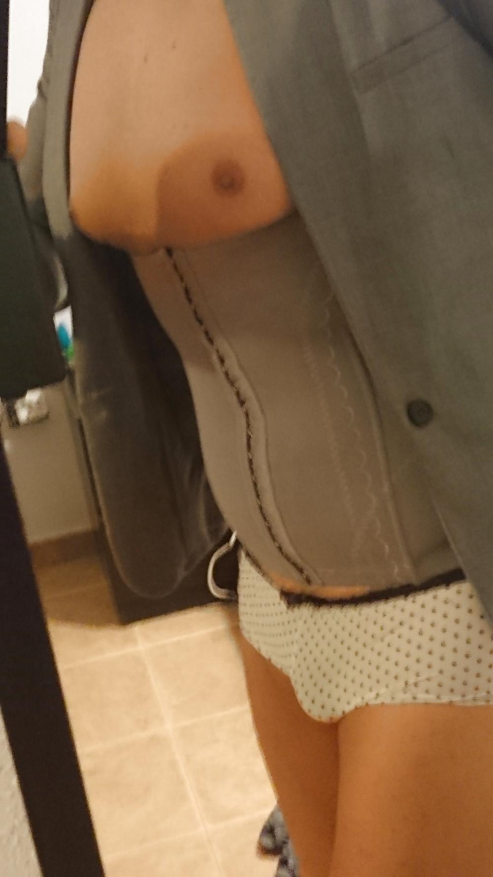 25P My girdle and transparent panties 