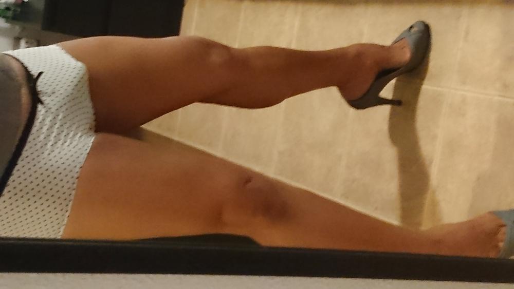 25P My girdle and transparent panties 