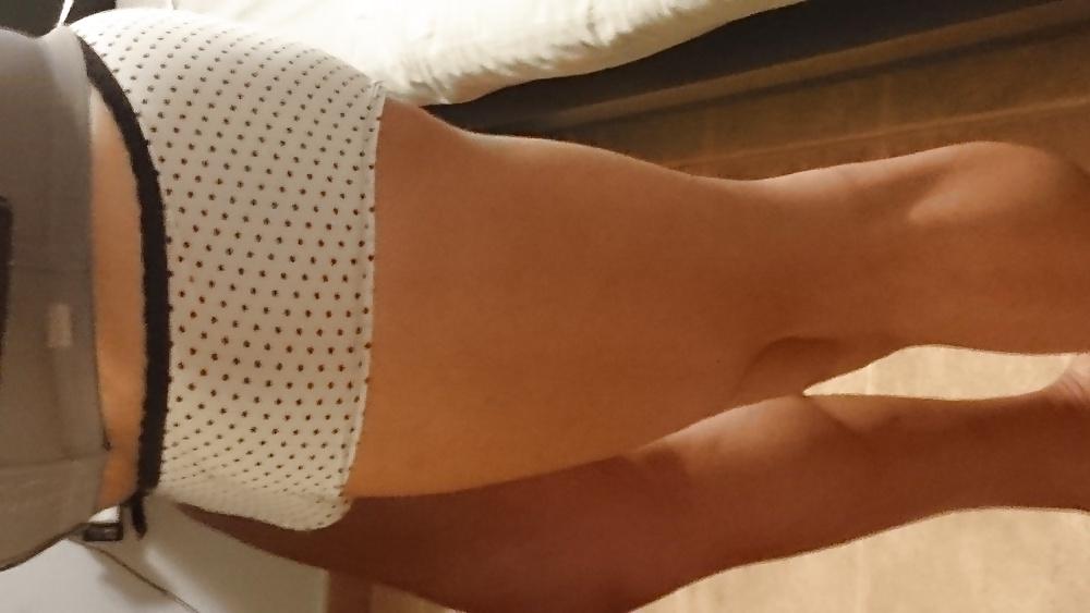 25P My girdle and transparent panties 
