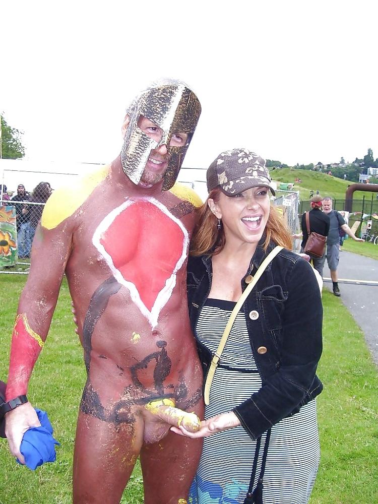 16P Cfnm-big cock in public