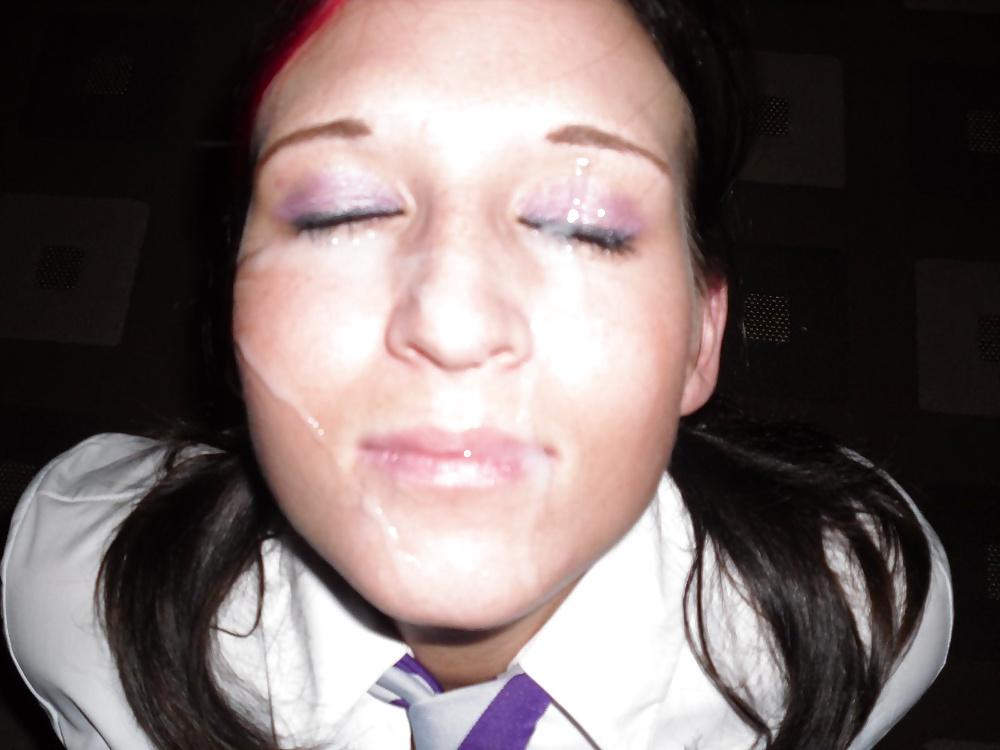 25P Sluts Who Love Facials