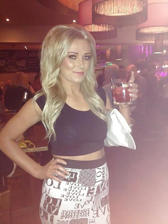 22P Pretty blonde chav Jody
