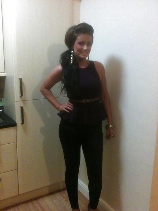 22P Pretty blonde chav Jody