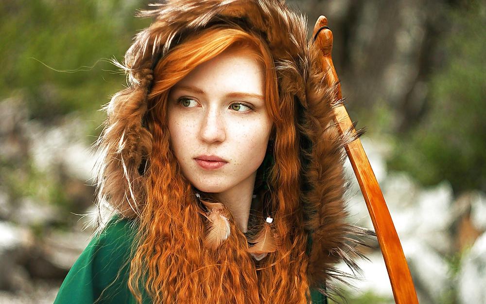 25P Pretty Redheads (faces only)