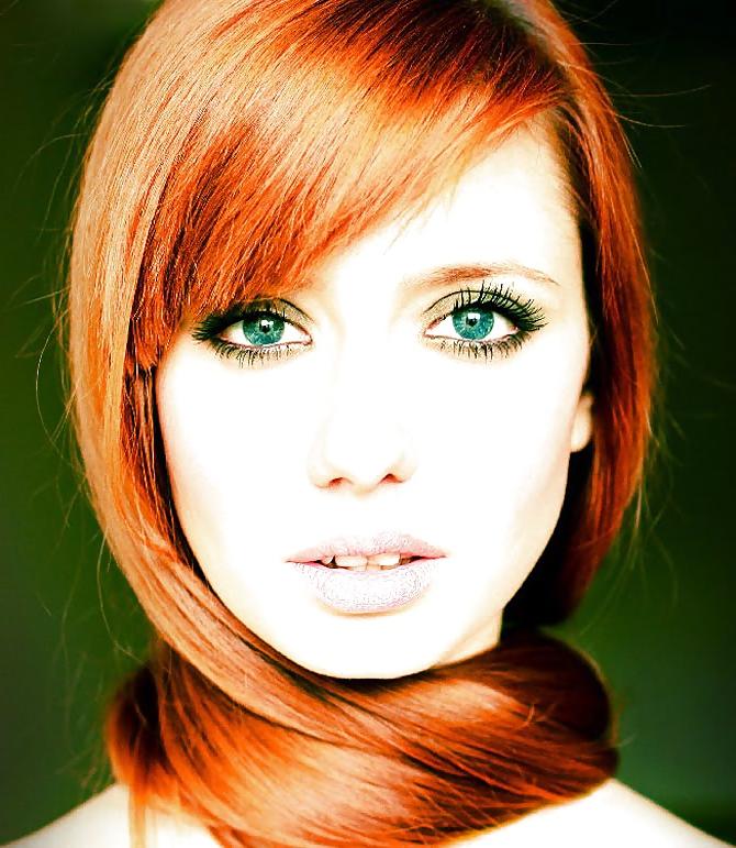 25P Pretty Redheads (faces only)