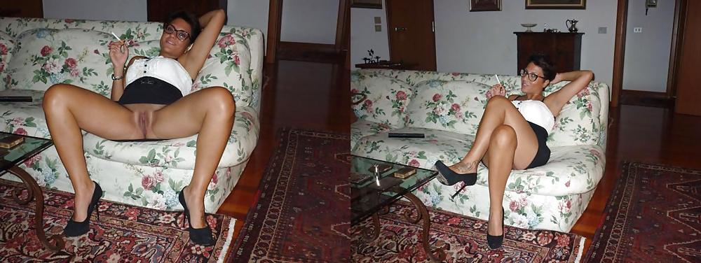 15P Your girlfriend before-after, dressed-undressed
