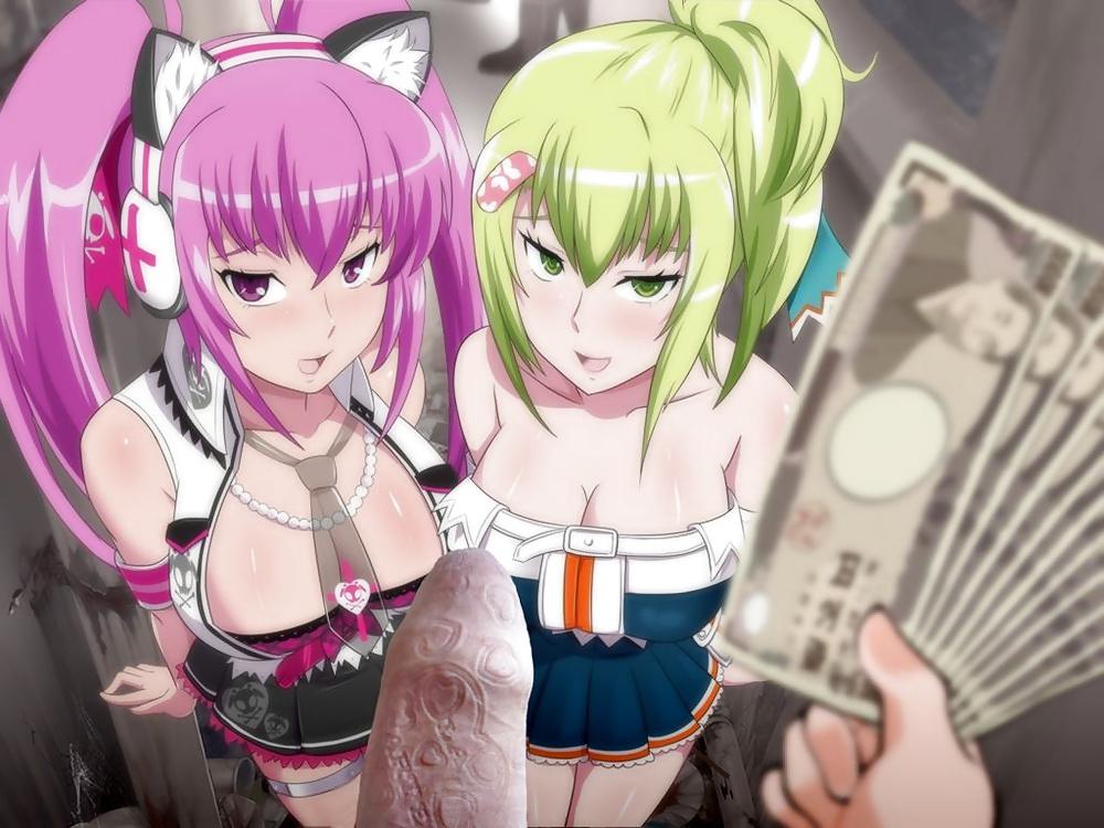 6P Anime Girls playing with a Real Cock (no captions) - 03