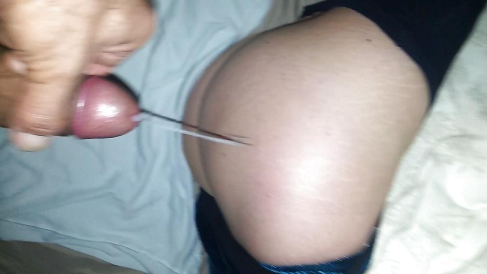 9P Cum on NOT my wife ass