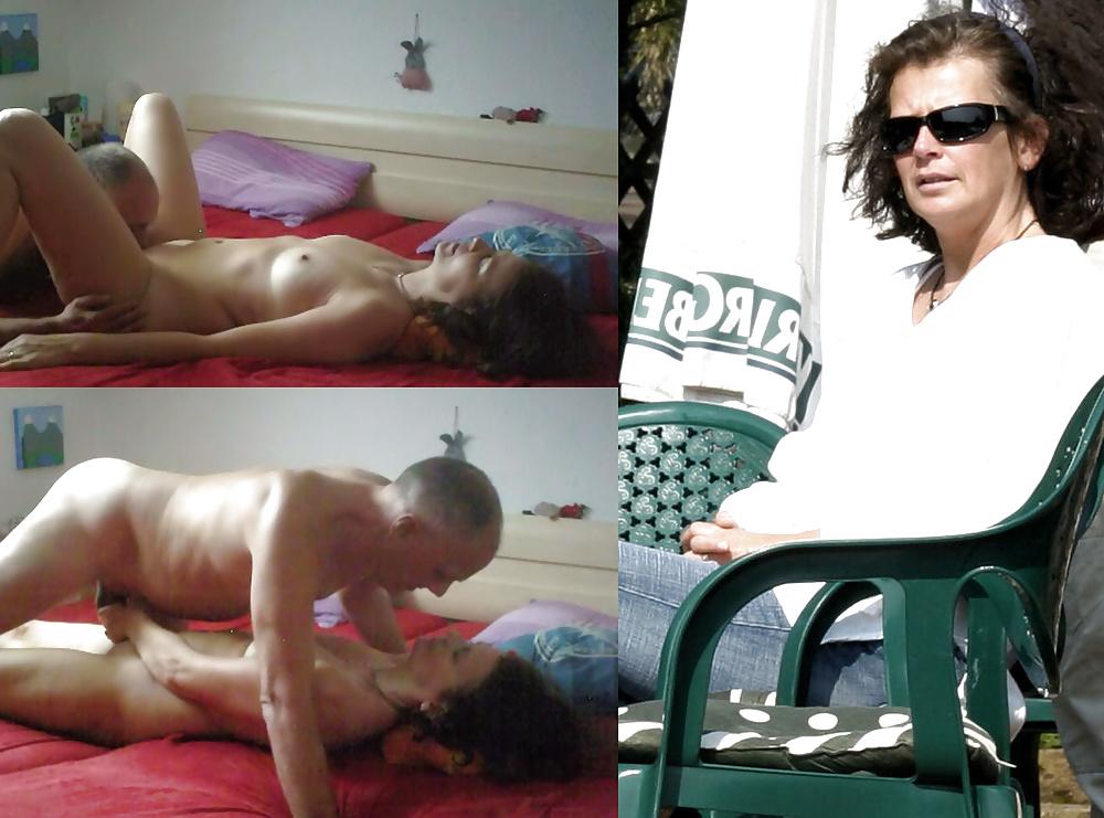 15P Girlfriend Moana before-after, dressed-undressed