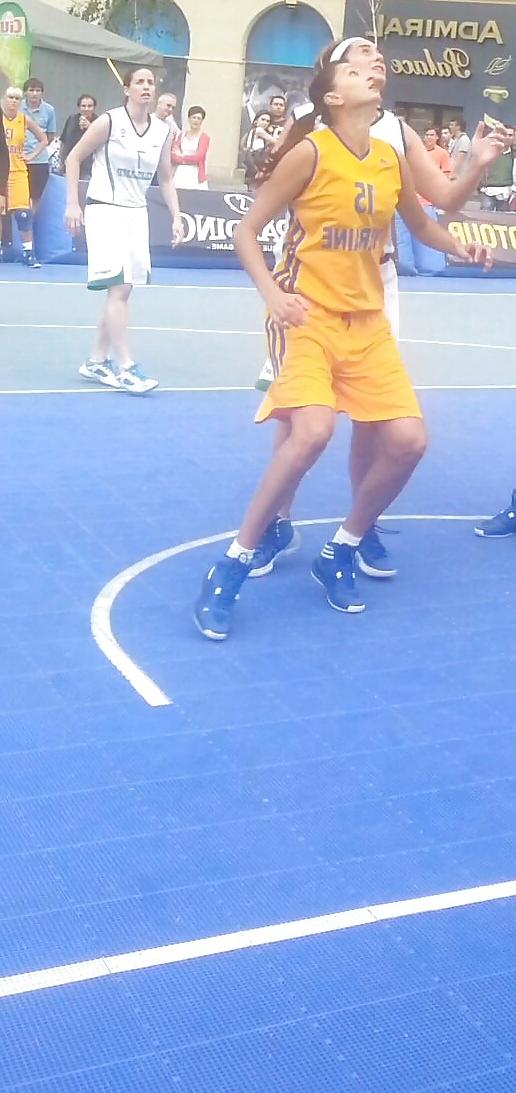 25P Spy sexy teens basketball romanian