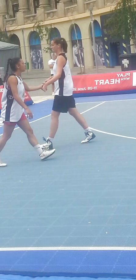 25P Spy sexy teens basketball romanian